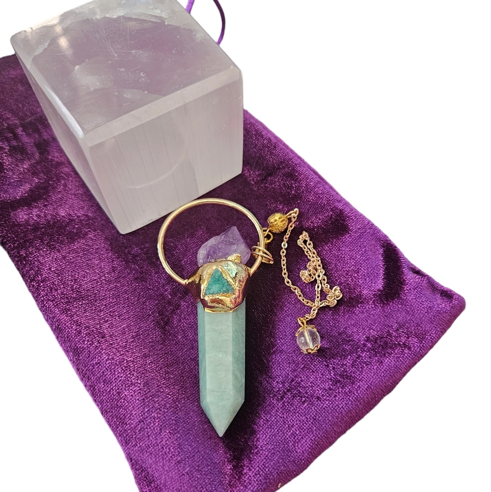 Amazonite Pendulum - Picture 3 of 7